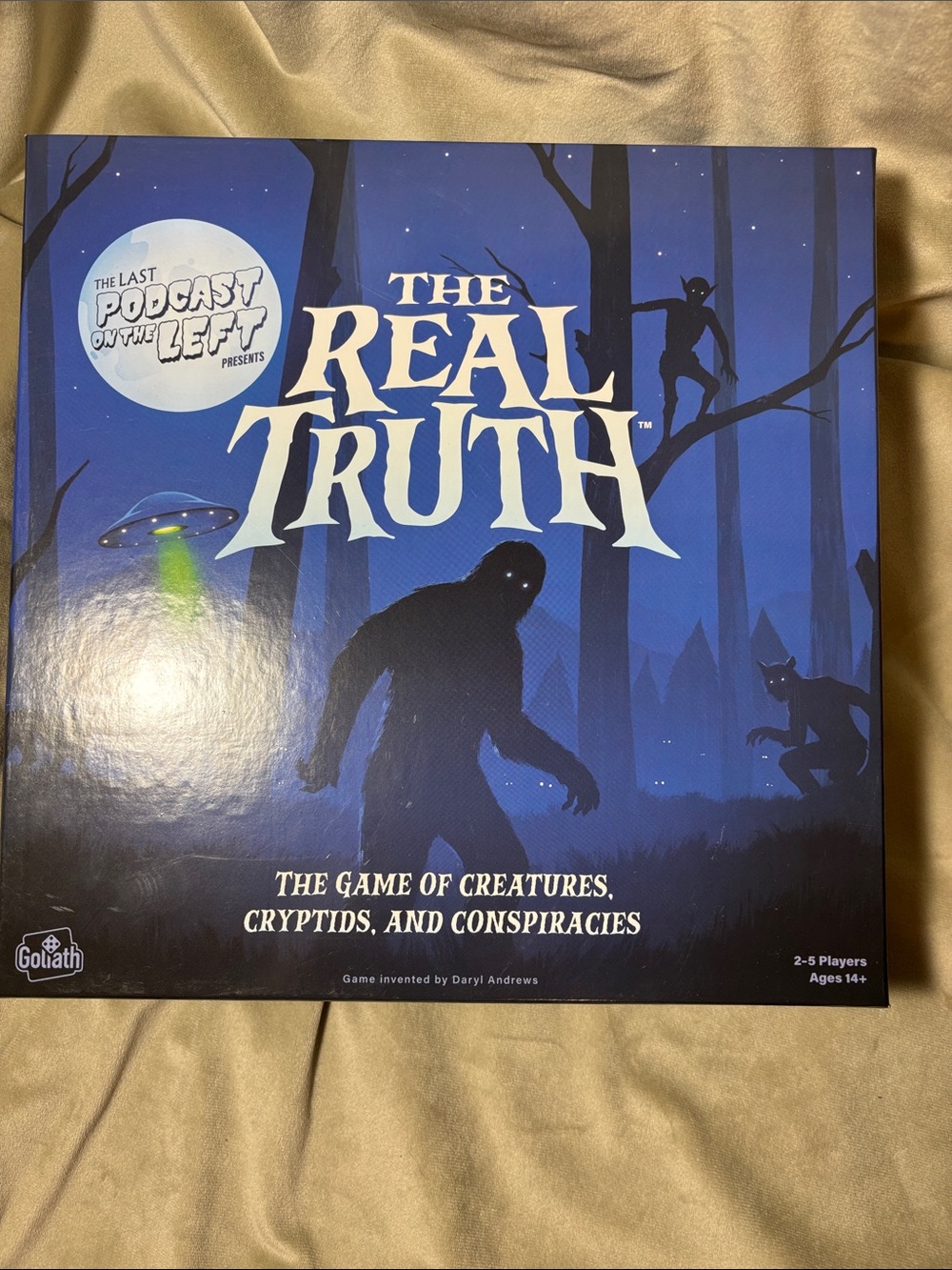 The Real Truth Board Game by Goliath - Blue